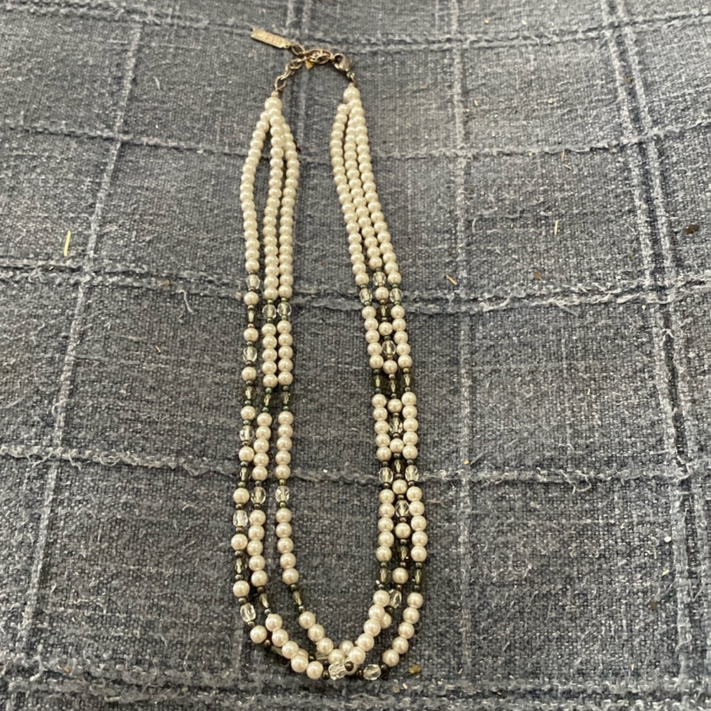 Three strand necklace
